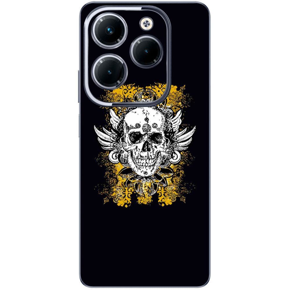 Capa Adesivo Skin374 Verso Para Infinix Hot 40 Pro (X6837)