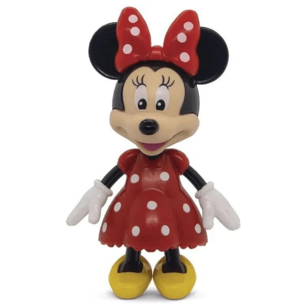 Boneca Minnie Flexivel com Acessórios 12 cm Linda Divertida