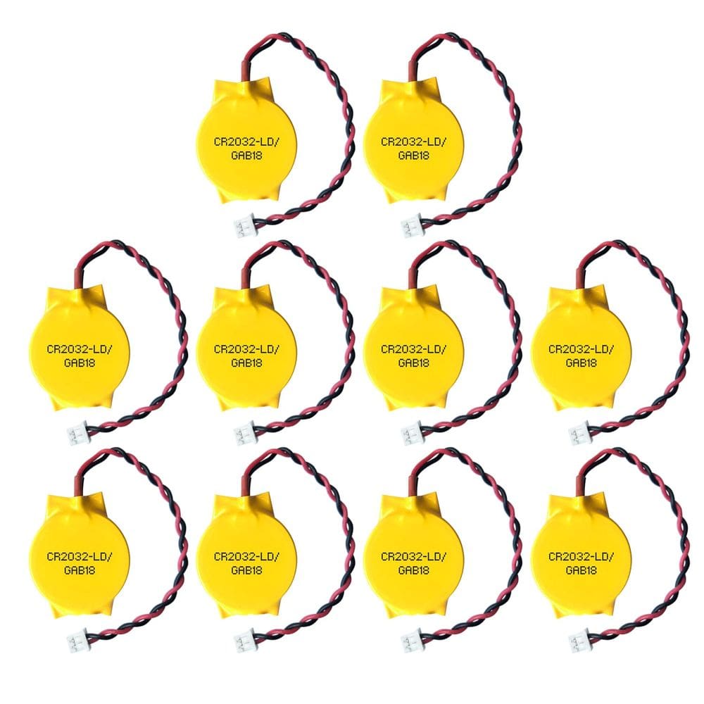 Bateria CMOS EEMB CR2032 3V 240mAh com cabo para Alienware