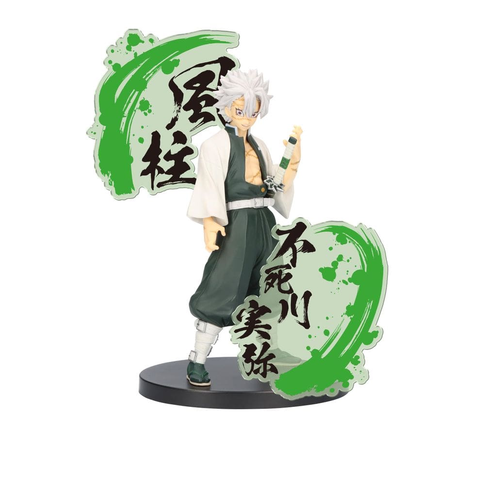Figura Banpresto Demon Slayer Kimetsu no Yaiba Sanemi de 6,7 polegadas