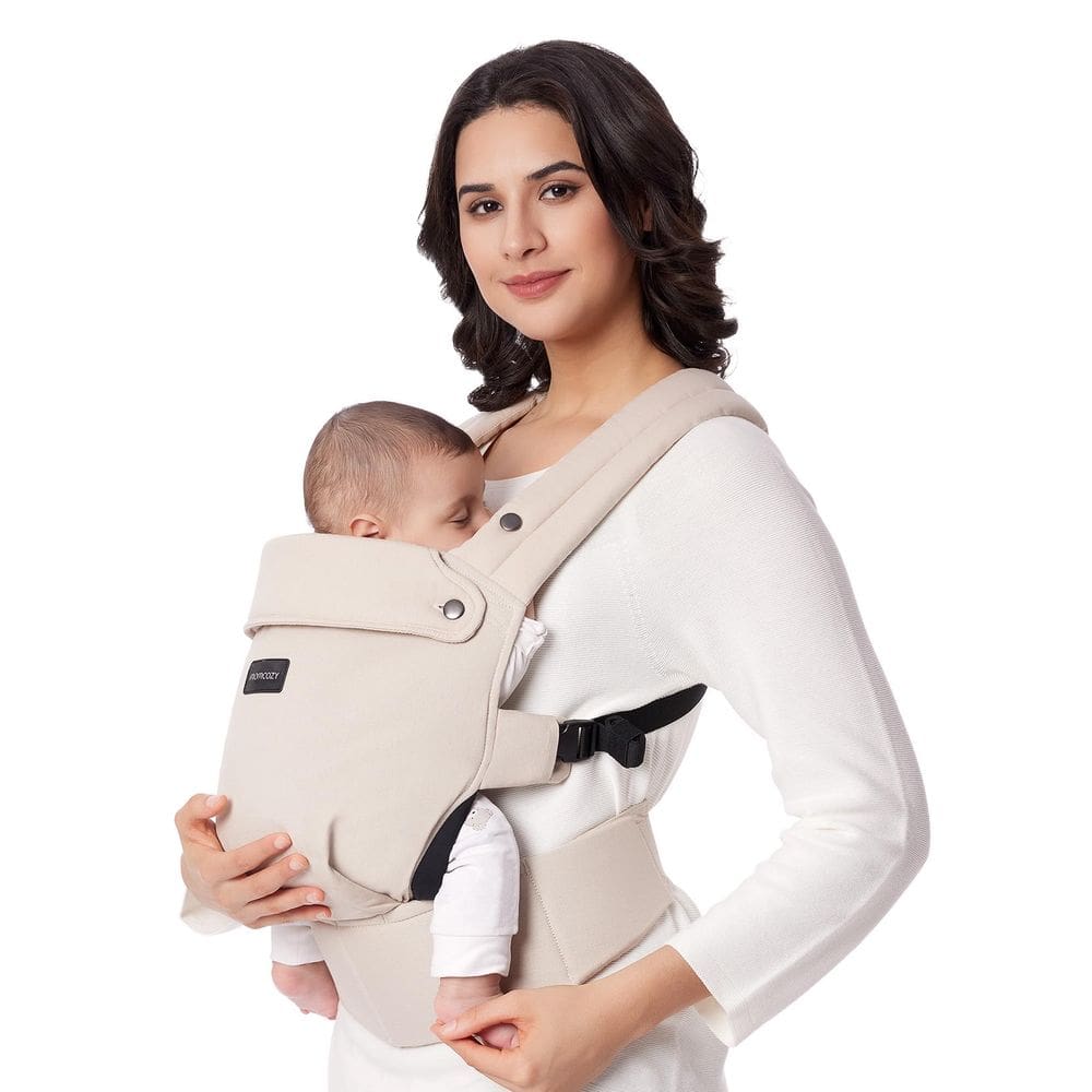 Porta-bebês Momcozy Newborn to Toddler 3 em 1 cáqui 3,2-20k
