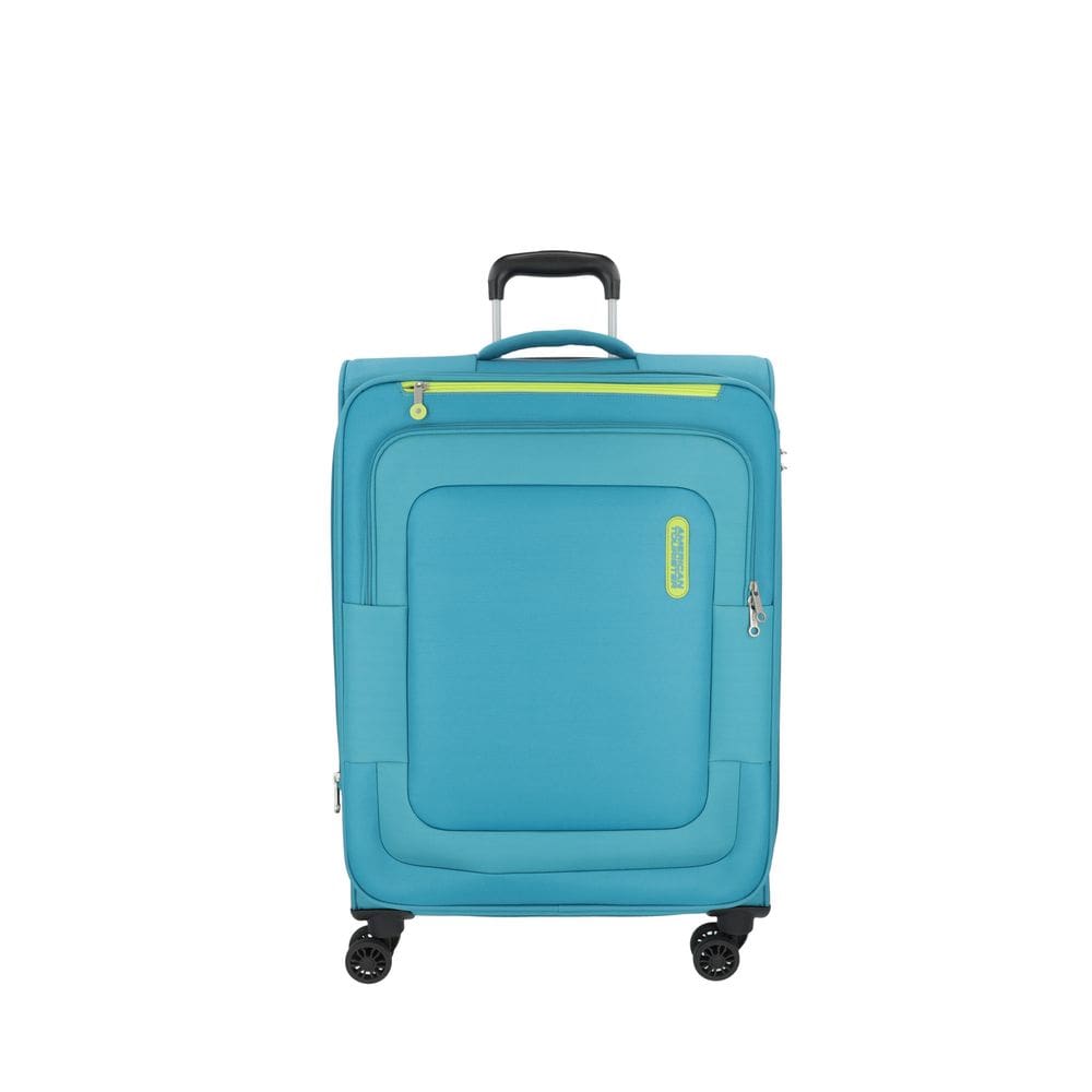 Mala de Bordo Expansível em Poliéster American Tourister By Samsonite New Duncan Cadeado Tsa Azul