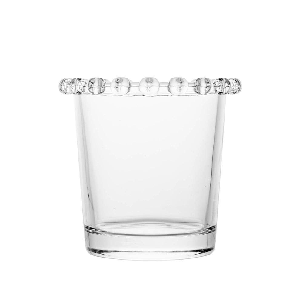 Porta Talher de Cristal Coração 8,5cm x 8cm - Lyor