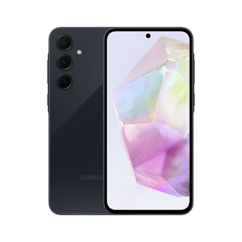 Smartphone Samsung Galaxy A35 5G 128GB 6GB RAM Câmera Tripla Traseira 50MP + 8MP + 5MP Selfie 13MP Tela 6.6" Azul Escuro