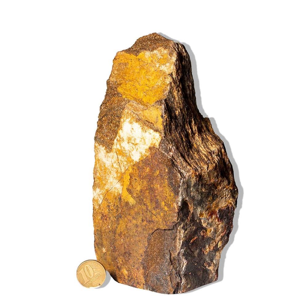 01 Bronzita Pedra Pé Serrado Natural 1 a 2Kg 15 a 20cm TipoB