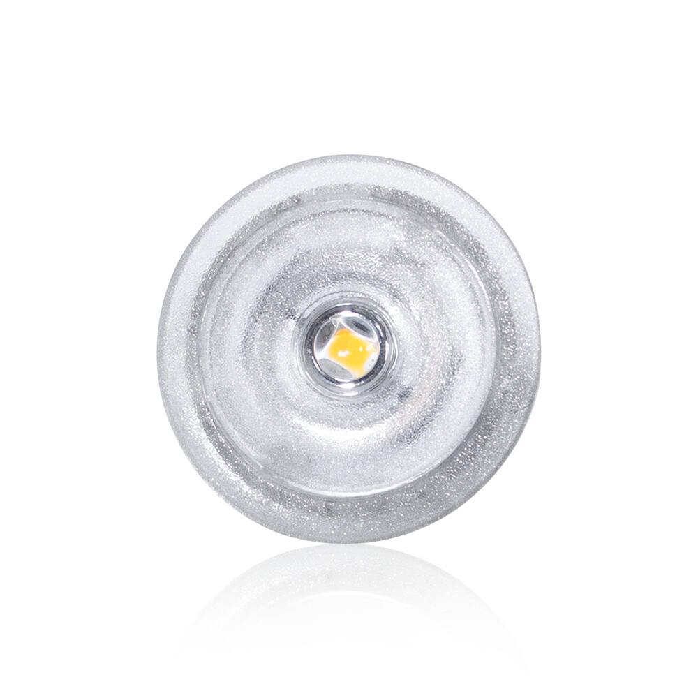 Luminária Cristal Circular 3000k Branco Quente 0,5w Bivolt 110/220v Led Line