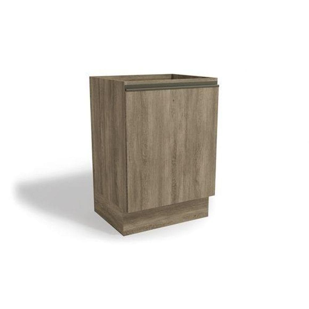 Balcão de Cozinha Maxxi G742 c/ 1 Porta s/ Tampo 60cm Nogal - Kappesberg