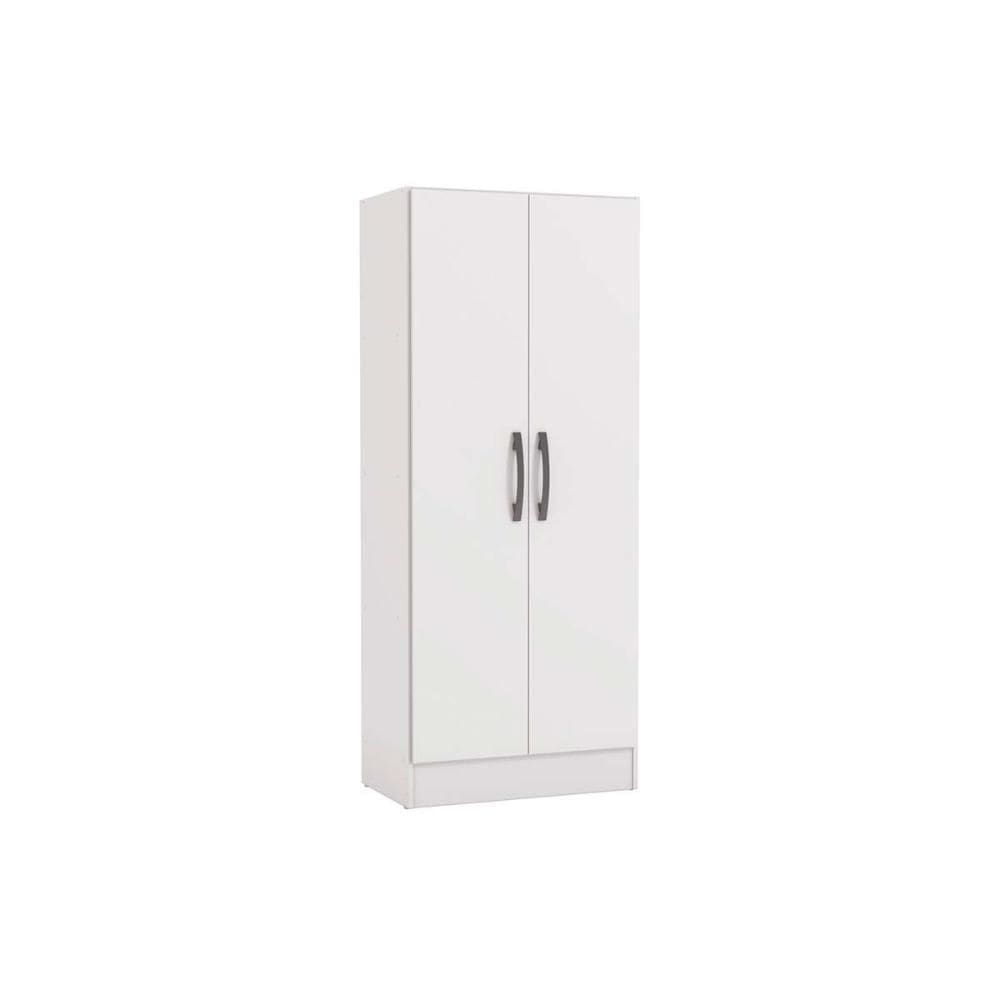 Guarda Roupa Solteiro Multiuso 2 Portas N409 Branco - Kappesberg