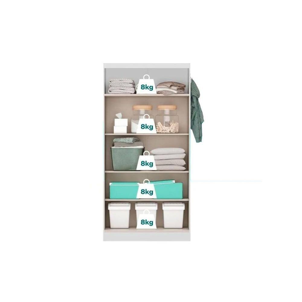 Armário Multiuso Lavanderia 528 c/ 2 Portas | Extra