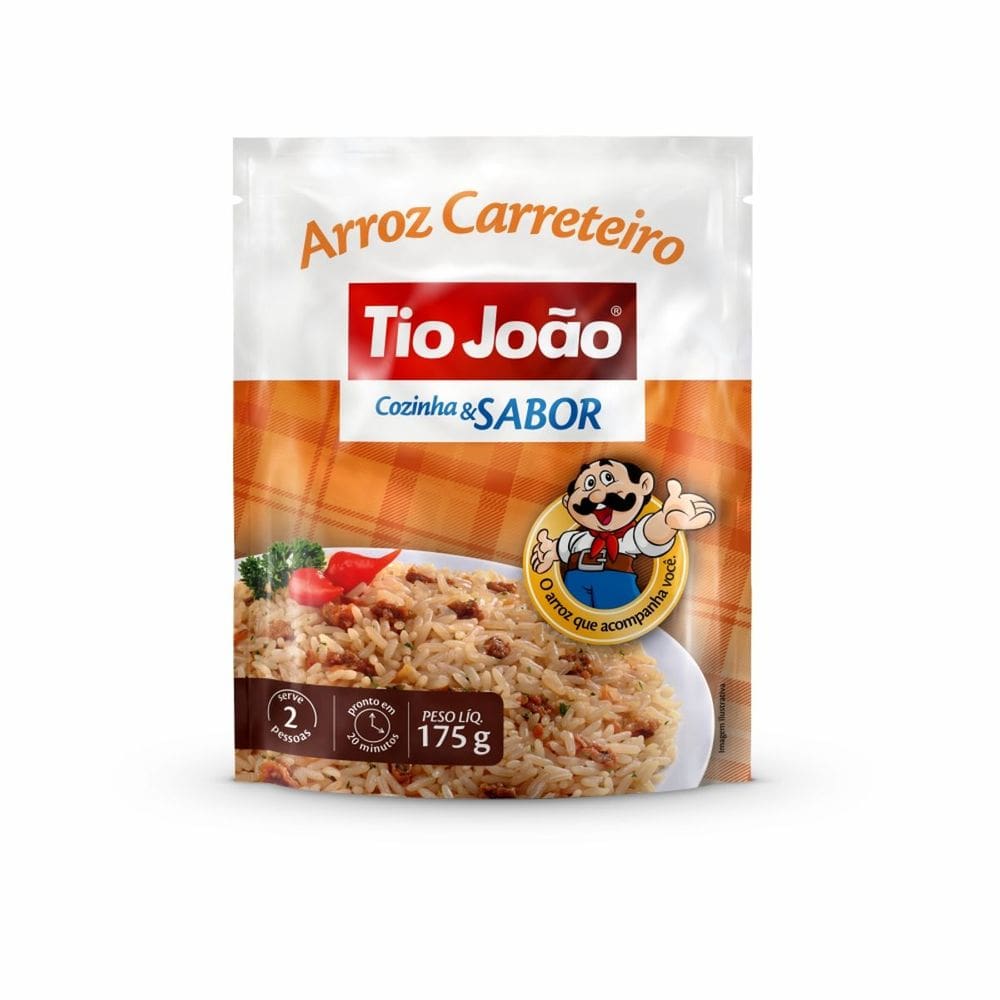 Arroz Carreteiro Tio João Cozinha & Sabor 175G