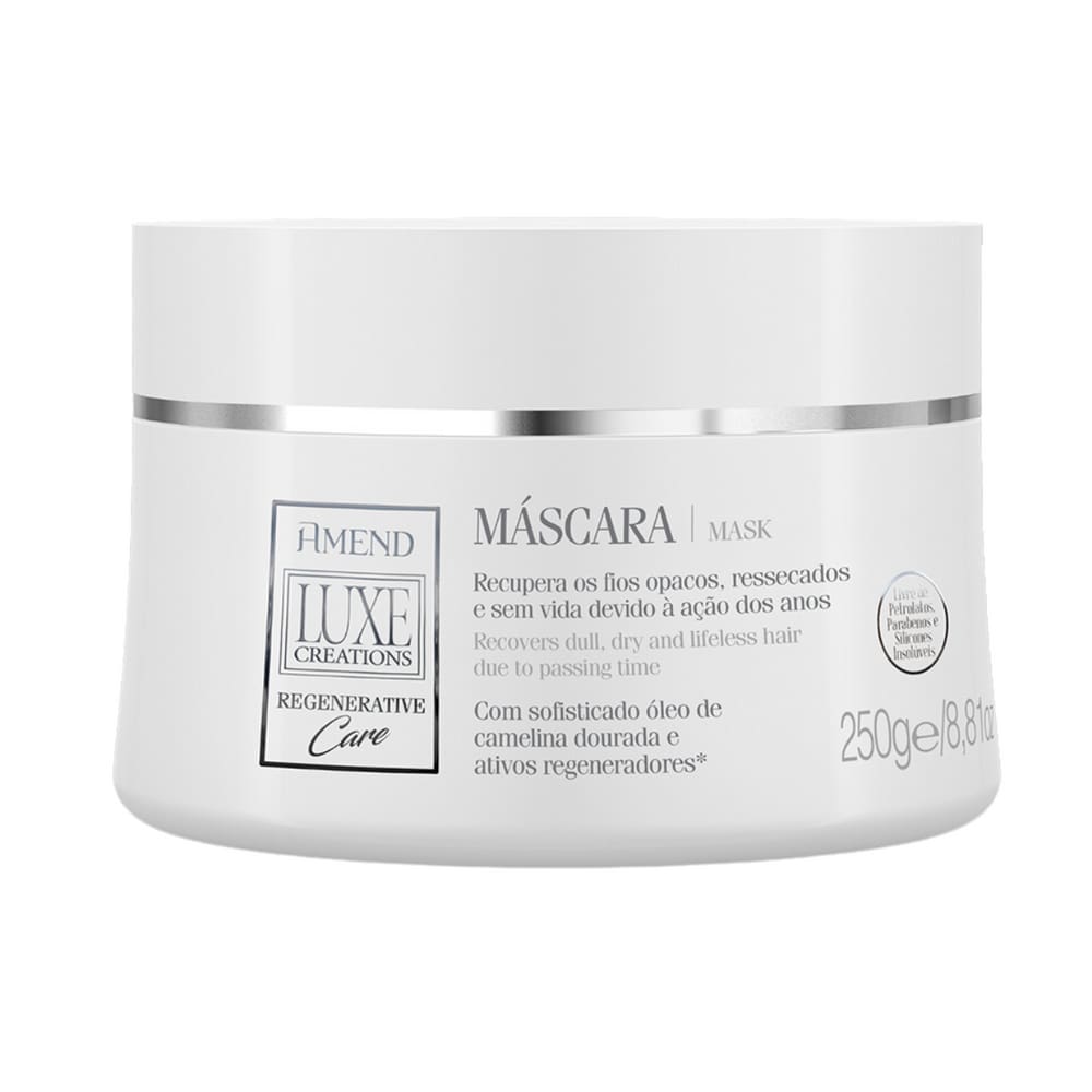 Máscara Amend Luxe Creations Regenerative Care 250g
