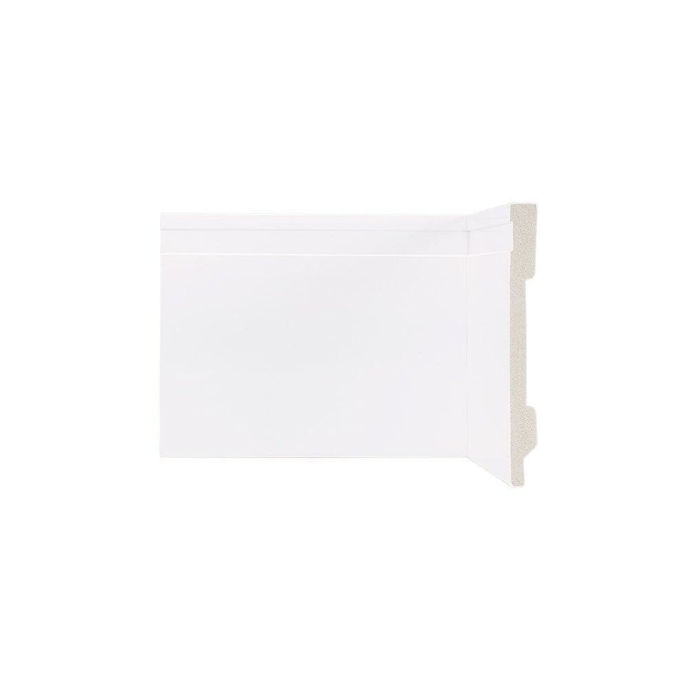 Rodapé de Poliestireno Frisado 150cmx15mmx240m Pix Revestimentos - caixa com 28,8 Unidade - Branco