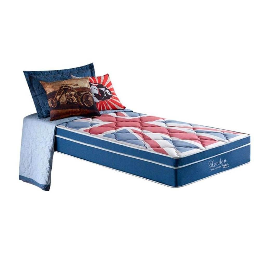 Colchão Anjos Molas Superlastic London Solteiro 88