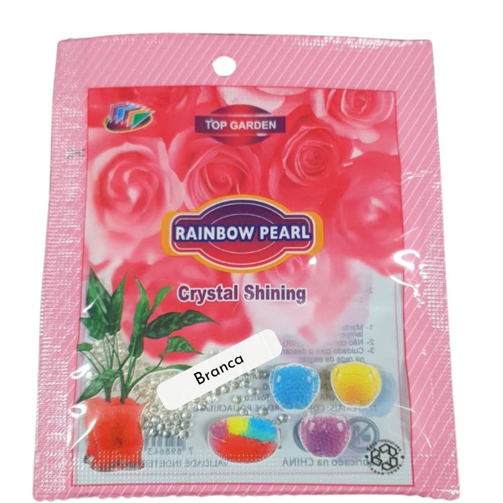 Bolinhas de Gel Branca para Plantas TOP GARDEN