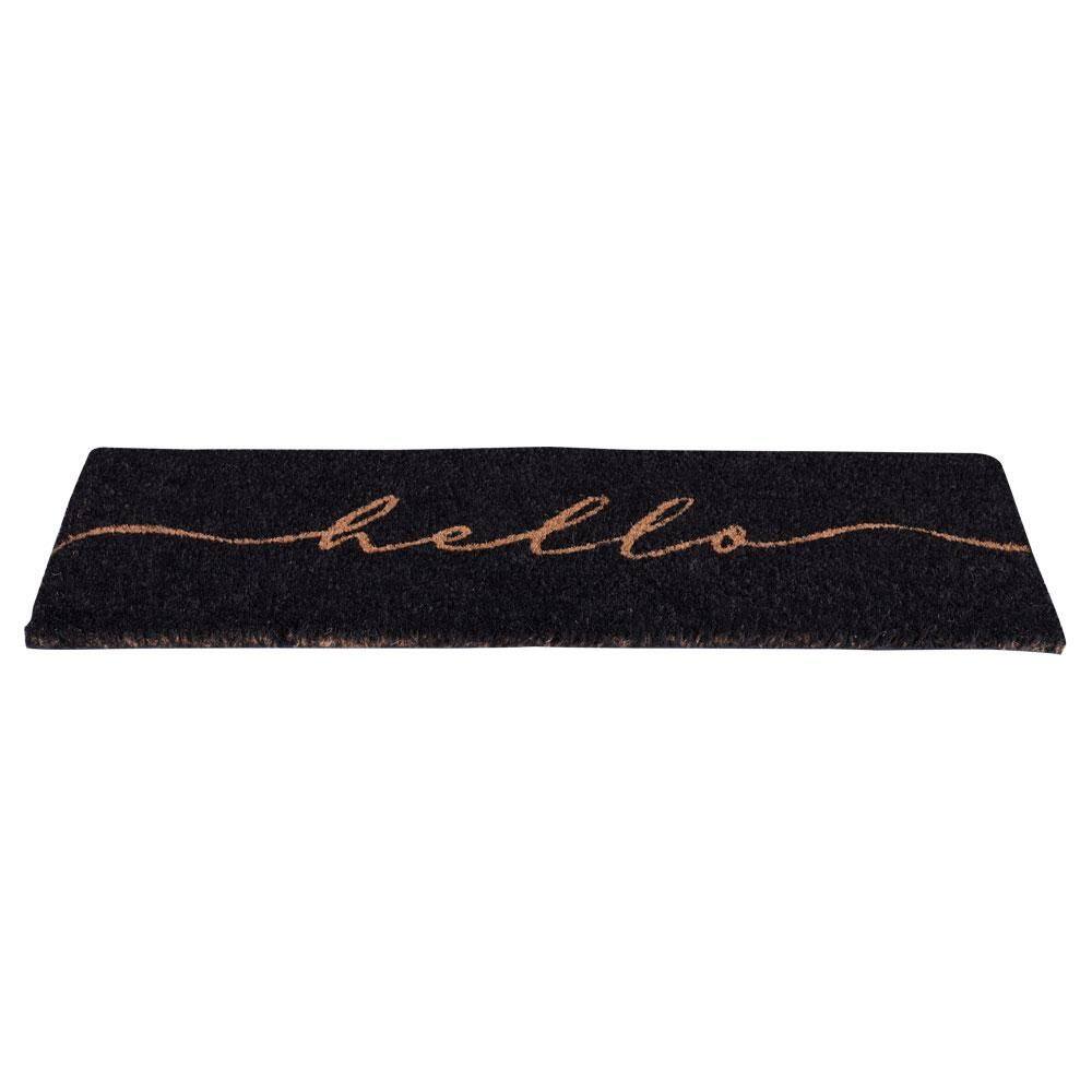 Capacho Fibra de Coco 25x75cm Hello Geo Cazza