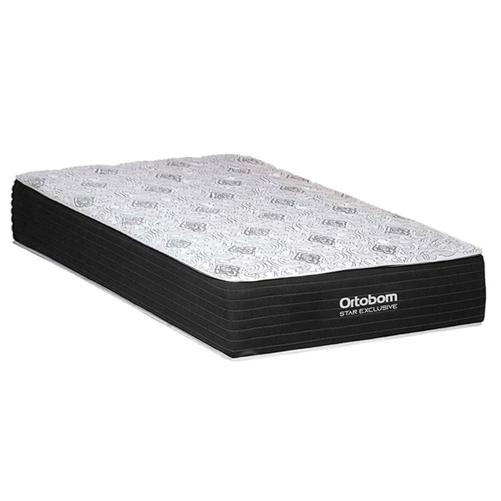 Colchão Solteiro Molas Ensacadas Star Exclusive D33 Nanolastic (88x188x42) - Ortobom