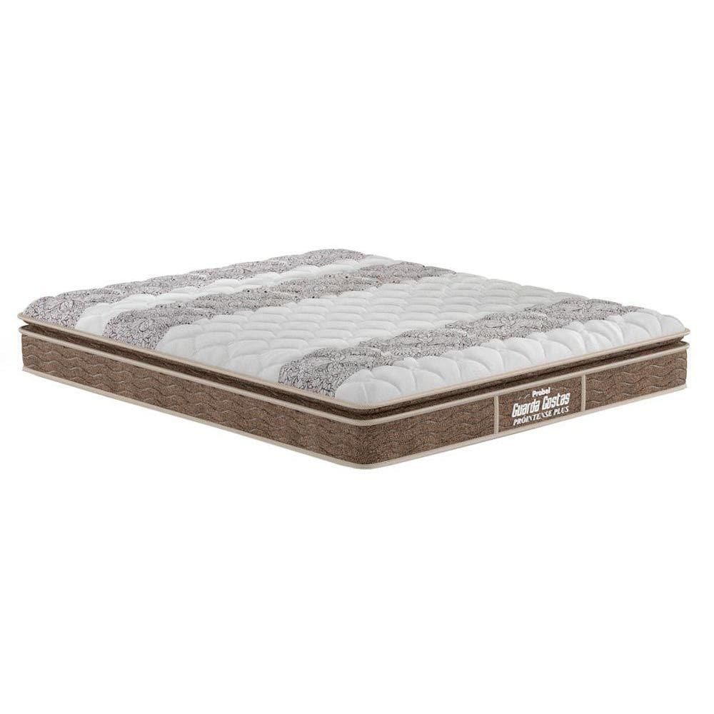 Colchão Viúva Anatômico D33 / Firmepedic Guarda Costas PróIntense Plus Pillow Top Brown (128x188x28) - Probel