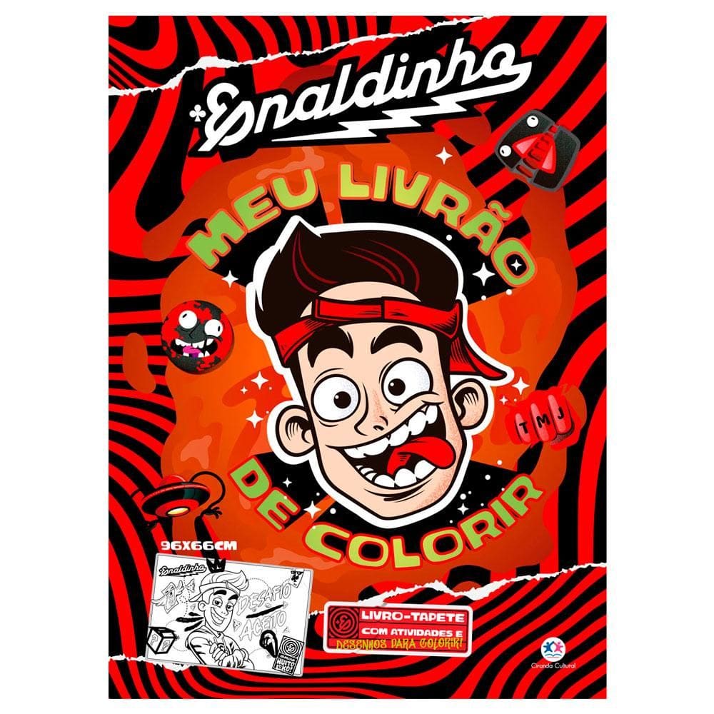 Meu Livrão de Colorir Enaldinho Ciranda Cultural 12496