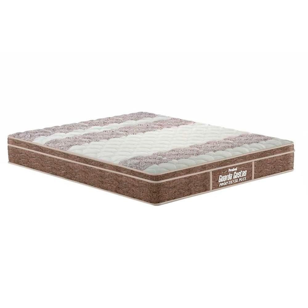 Colchão Casal D33 / Anatômico Firmepedic Guarda Costas PróIntense Plus Euro Pillow Brown (138x188x24) - Probel