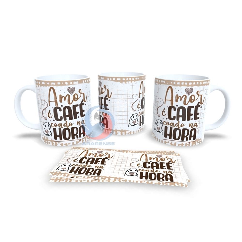 Caneca Cerâmica Personalizada Café - Modelo 785071
