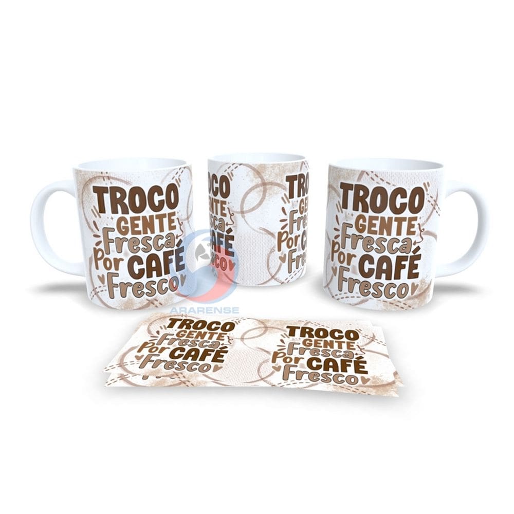 Caneca Cerâmica Personalizada Café - Modelo 785073
