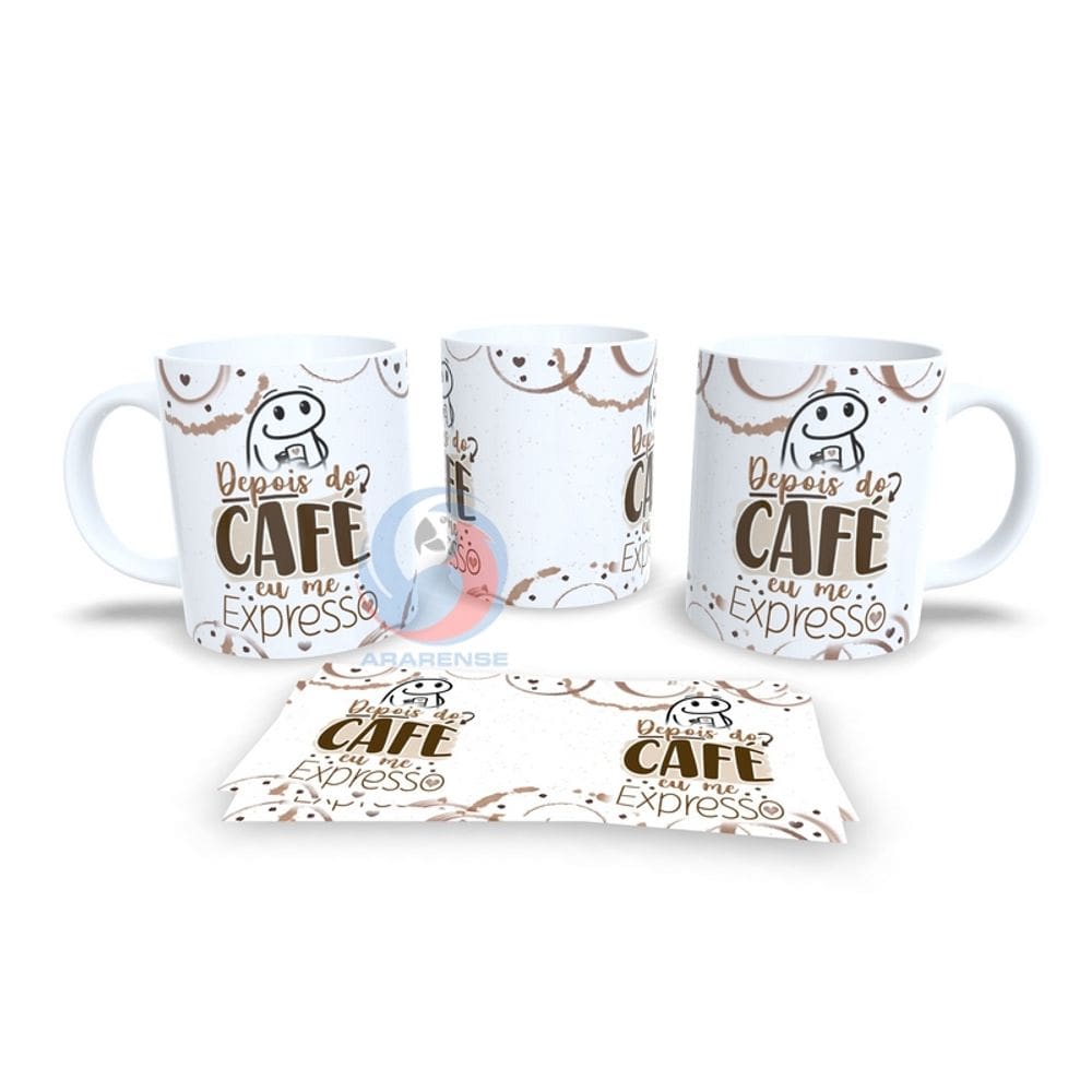 Caneca Cerâmica Personalizada Café - Modelo 785075