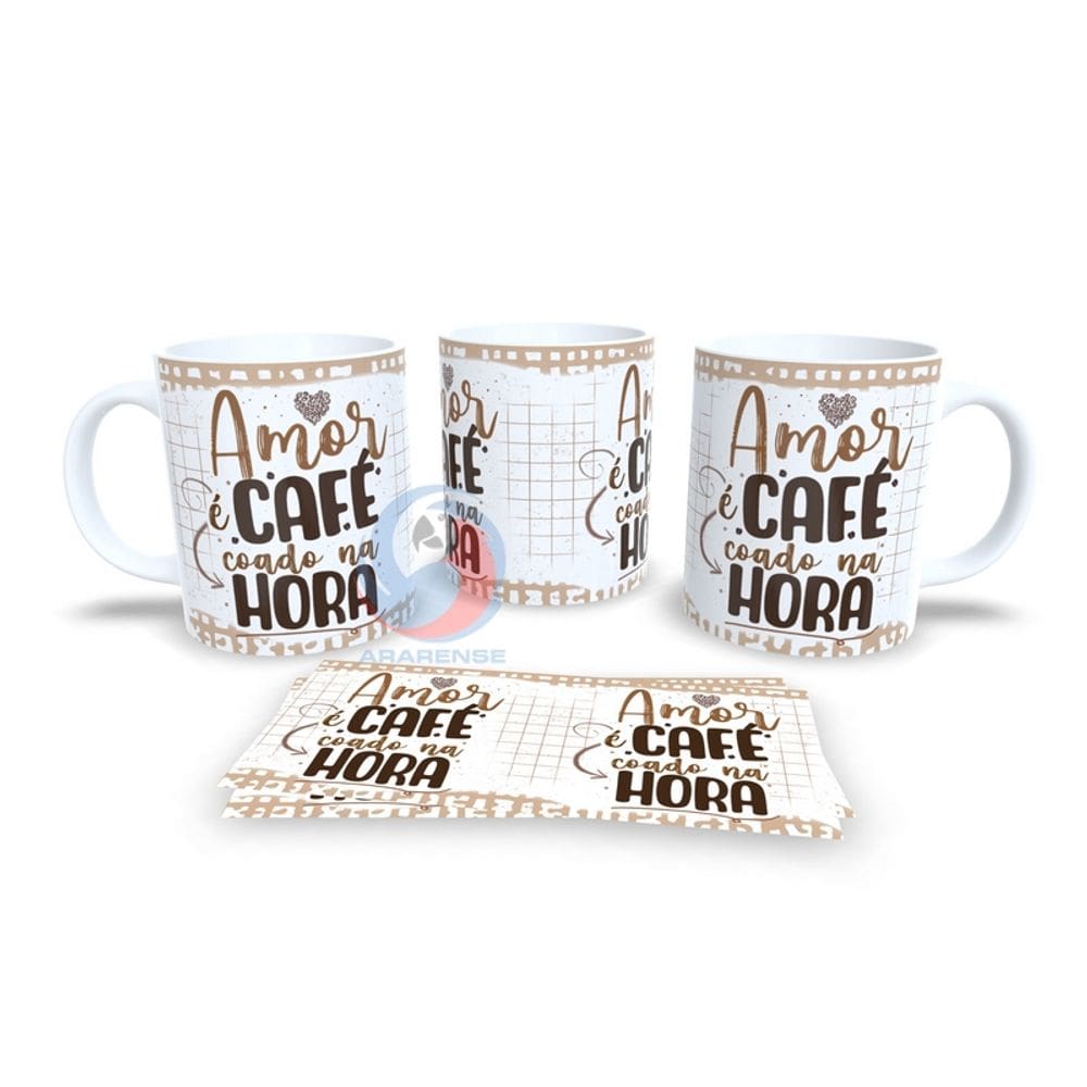 Caneca Cerâmica Personalizada Café - Modelo 785078