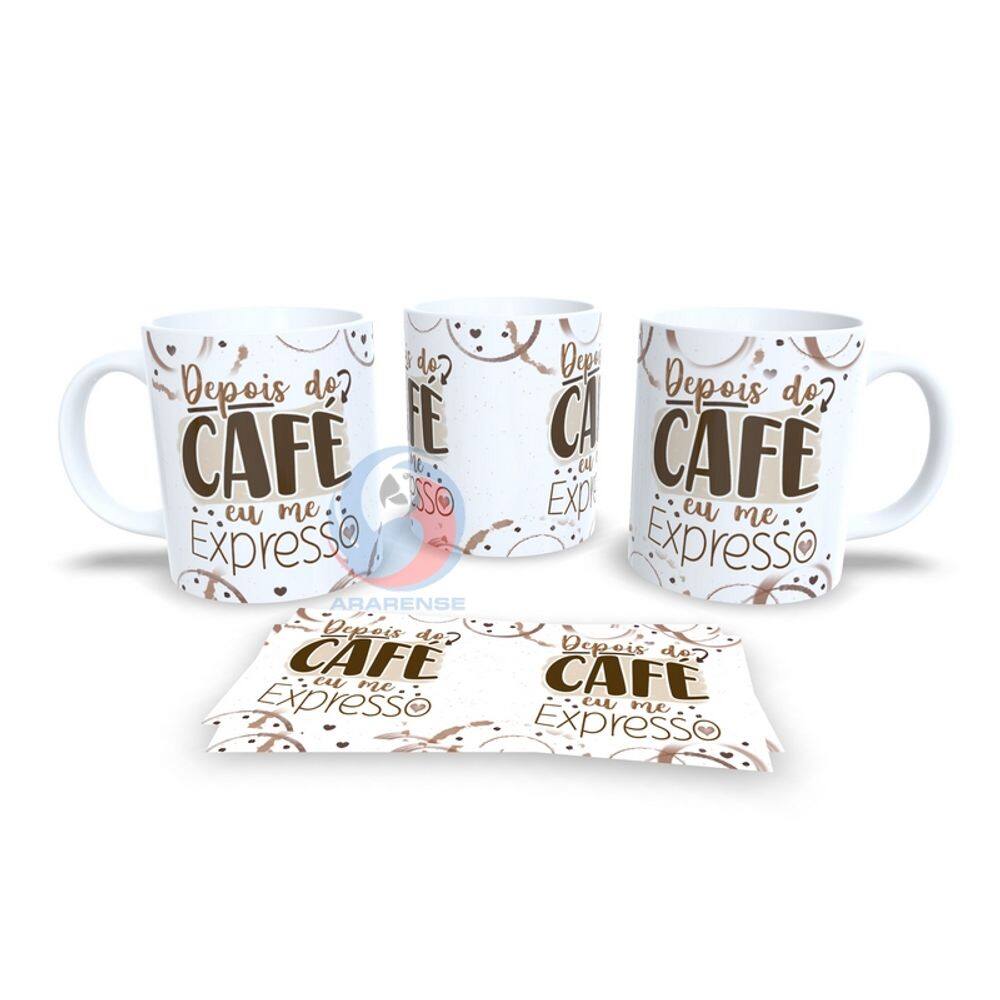 Caneca Cerâmica Personalizada Café - Modelo 785076