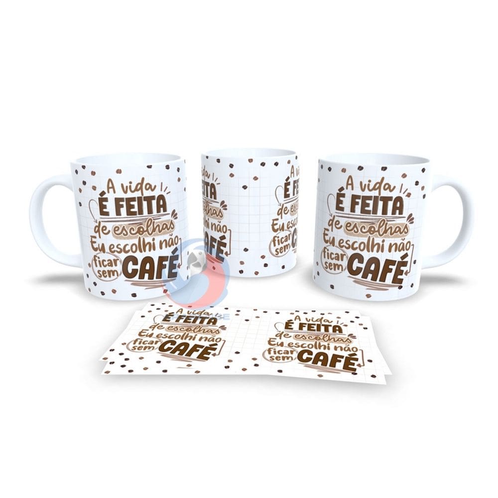 Caneca Cerâmica Personalizada Café - Modelo 785064