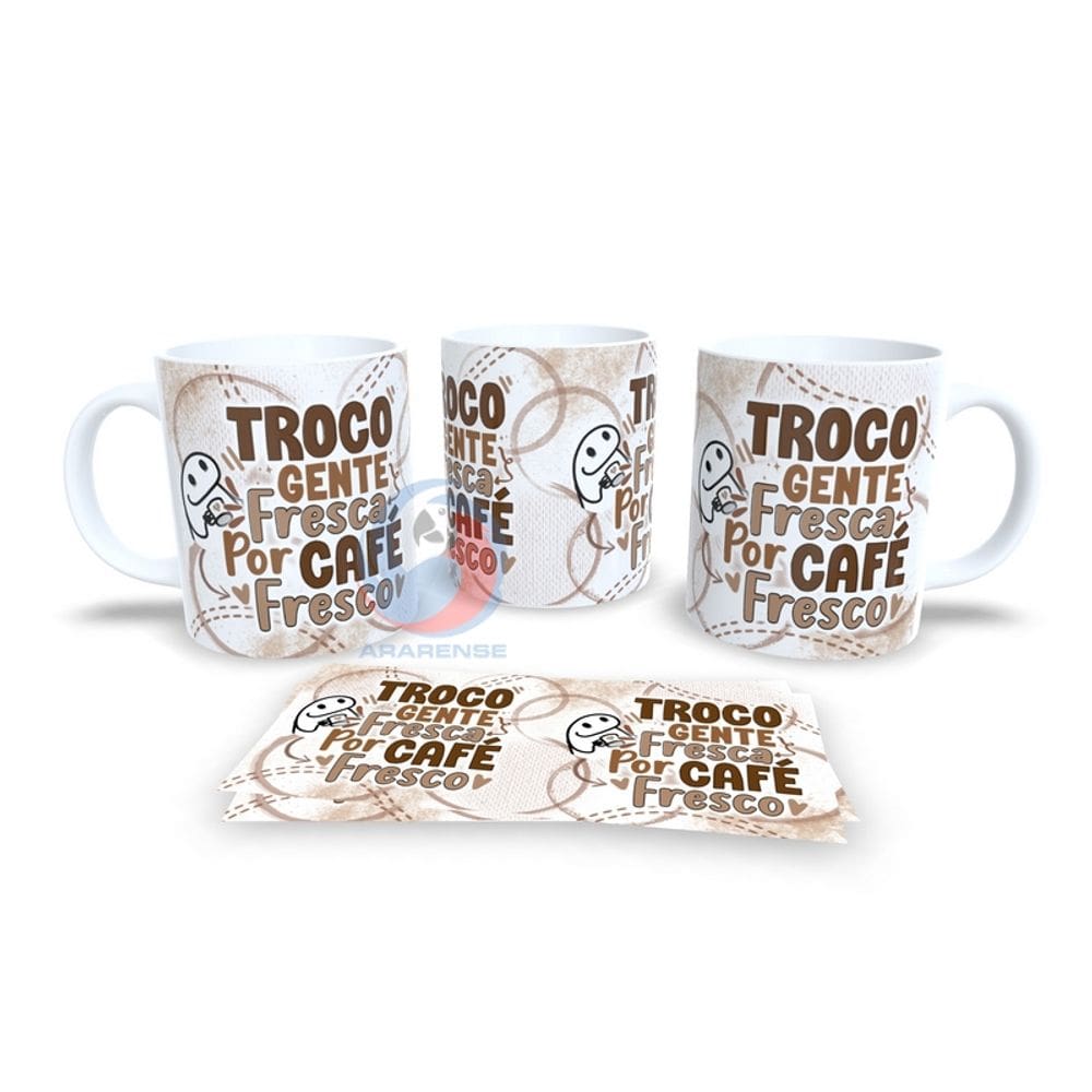 Caneca Cerâmica Personalizada Café - Modelo 785058