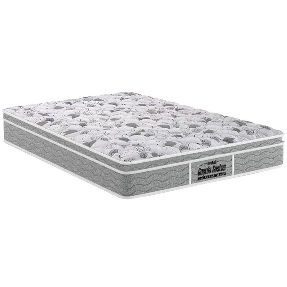Colchão King Espuma D45 / EP Anatômico Guarda Costas Próextreme Plus Euro Pillow Gray (193x203x24) - Probel
