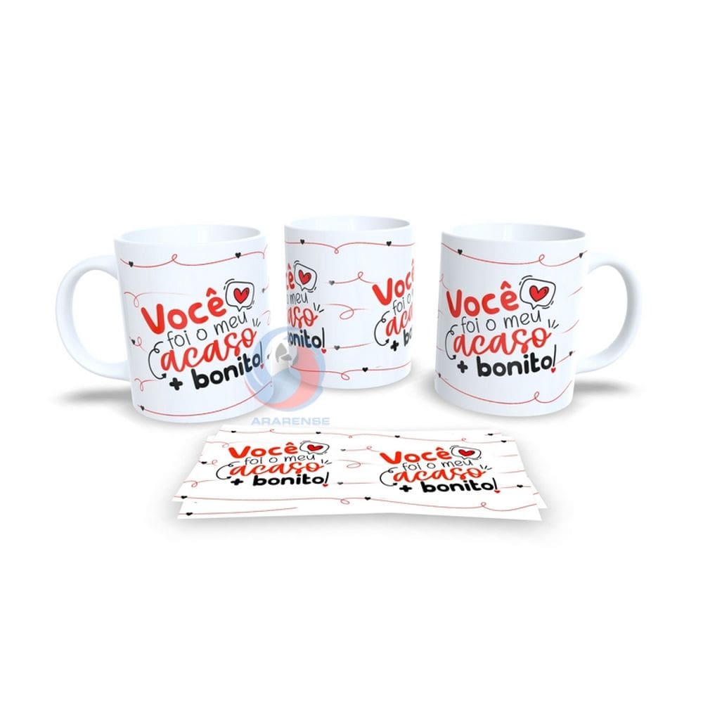 Caneca Cerâmica Personalizada Dia dos Namorados / Casal - Modelo 785094