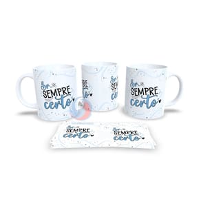 Caneca Cerâmica Personalizada Dia dos Namorados / Casal - Modelo 785096