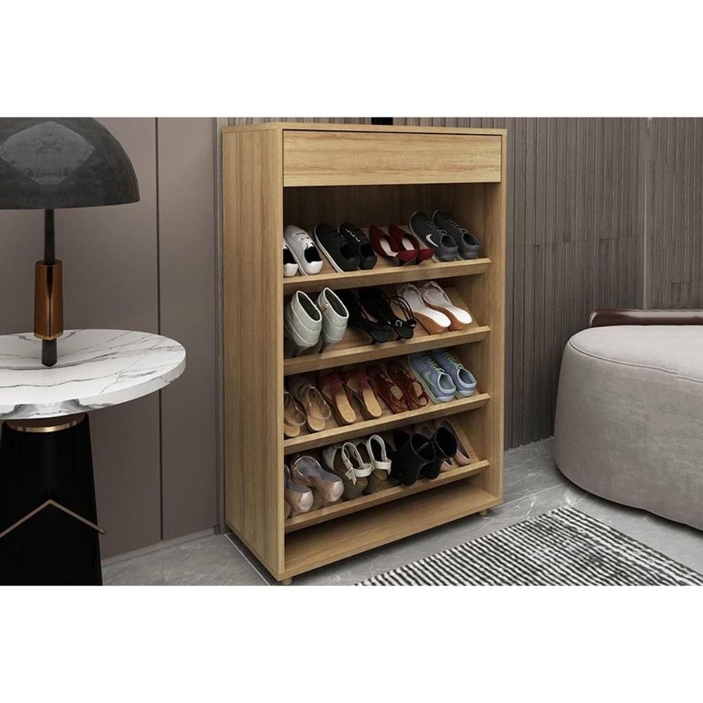 Armário Sapateira Quarto SA3404 Amêndoa - Tecno Mobili