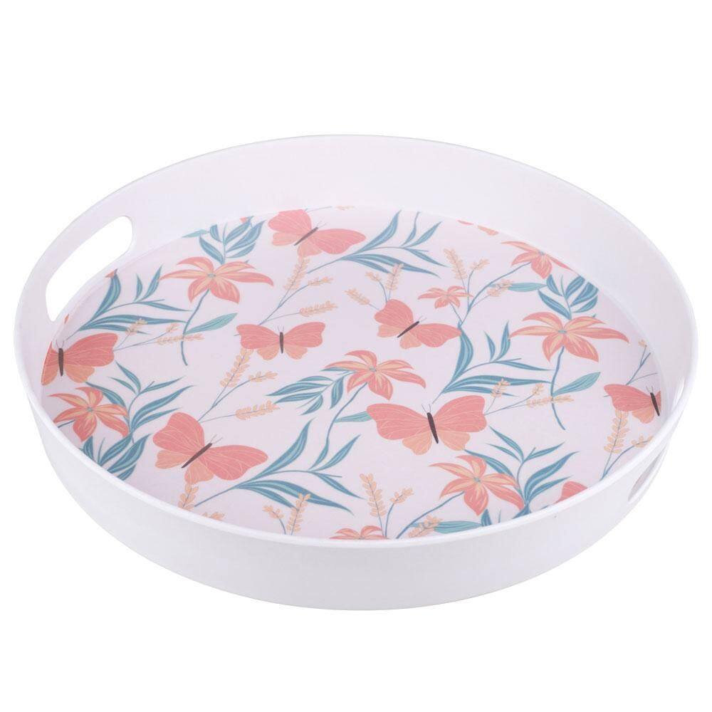 Bandeja Fibra de Bambu Redonda Provence CV233829 Cazza