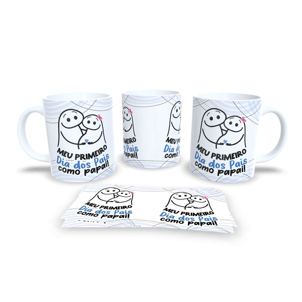 Caneca Cerâmica Personalizada Pai / Dia dos Pais - Modelo 785220