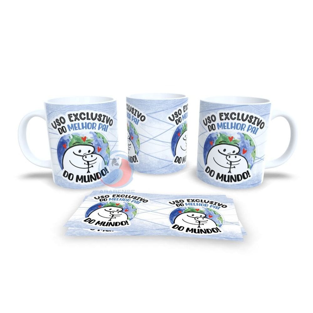 Caneca Cerâmica Personalizada Pai / Dia dos Pais - Modelo 785205
