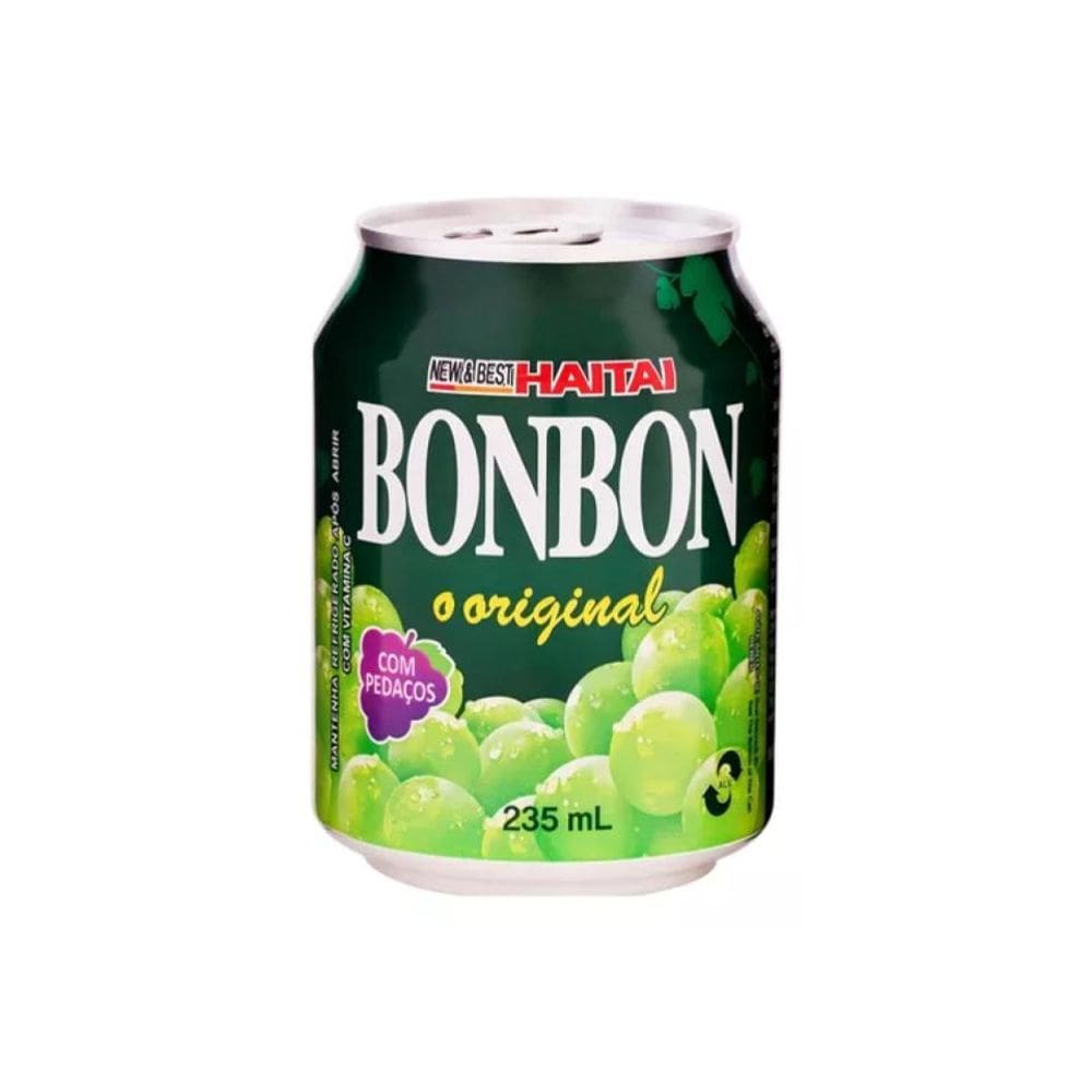 Suco de Uva Bonbon com Pedaços 235 ml - Importado