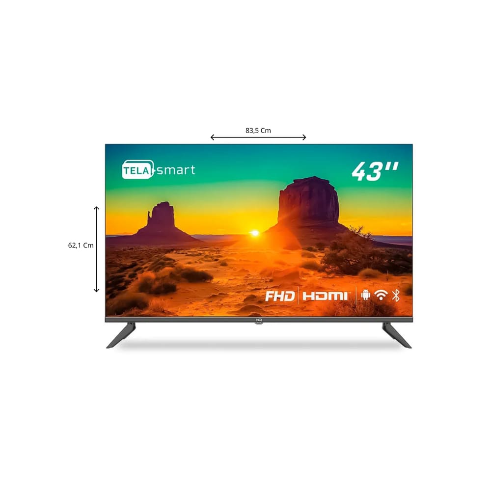 Smart Tv HQ 43` Polegadas Full | Extra