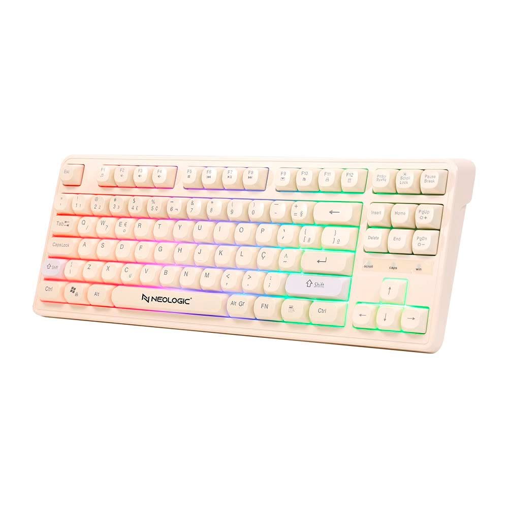 Teclado Gamer Neologic Infinite Play Colors Teclas Coloridas Material Abs Abnt2 - Ifnt-Cls