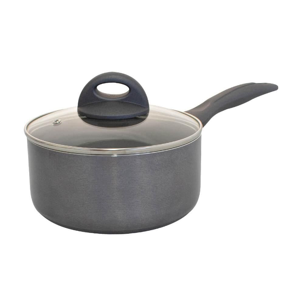 Panela Antiaderente Cerâmica Ceramic Life Smart Plus Cinza 16cm - Brinox