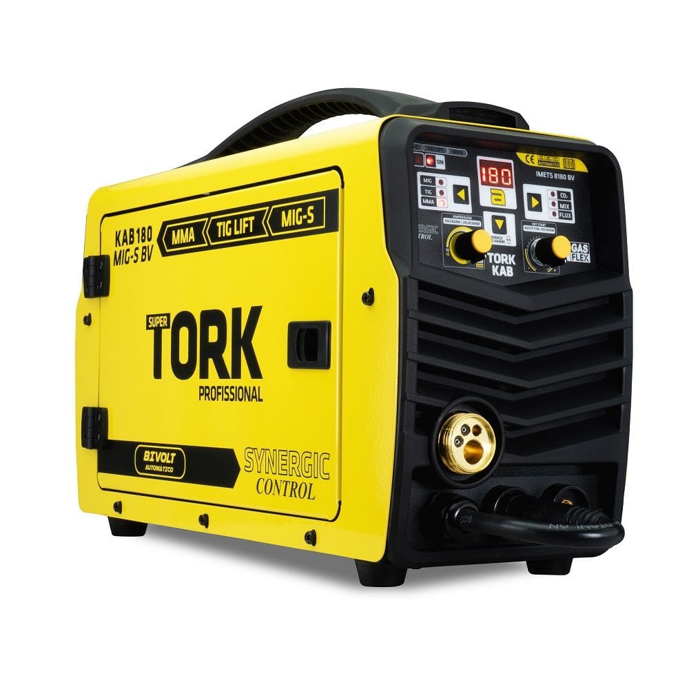 Inversor De Solda Bivolt Super Tork + 4 Esquadro Magnetico 12kg