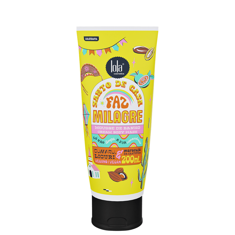 Lola From Rio Santo de Casa Faz Milagre - Sabonete em Mousse 200ml