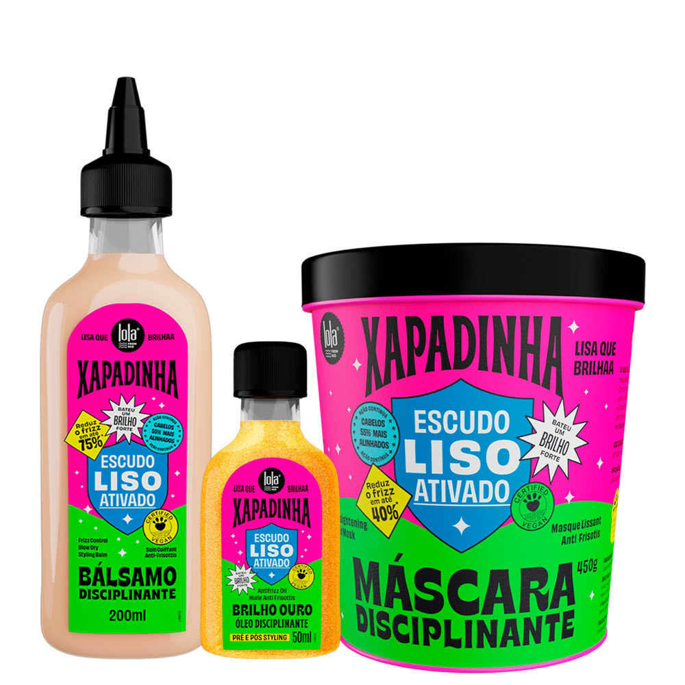 Kit Lola From Rio Xapadinha Trio Treatment Super (3 Produtos)