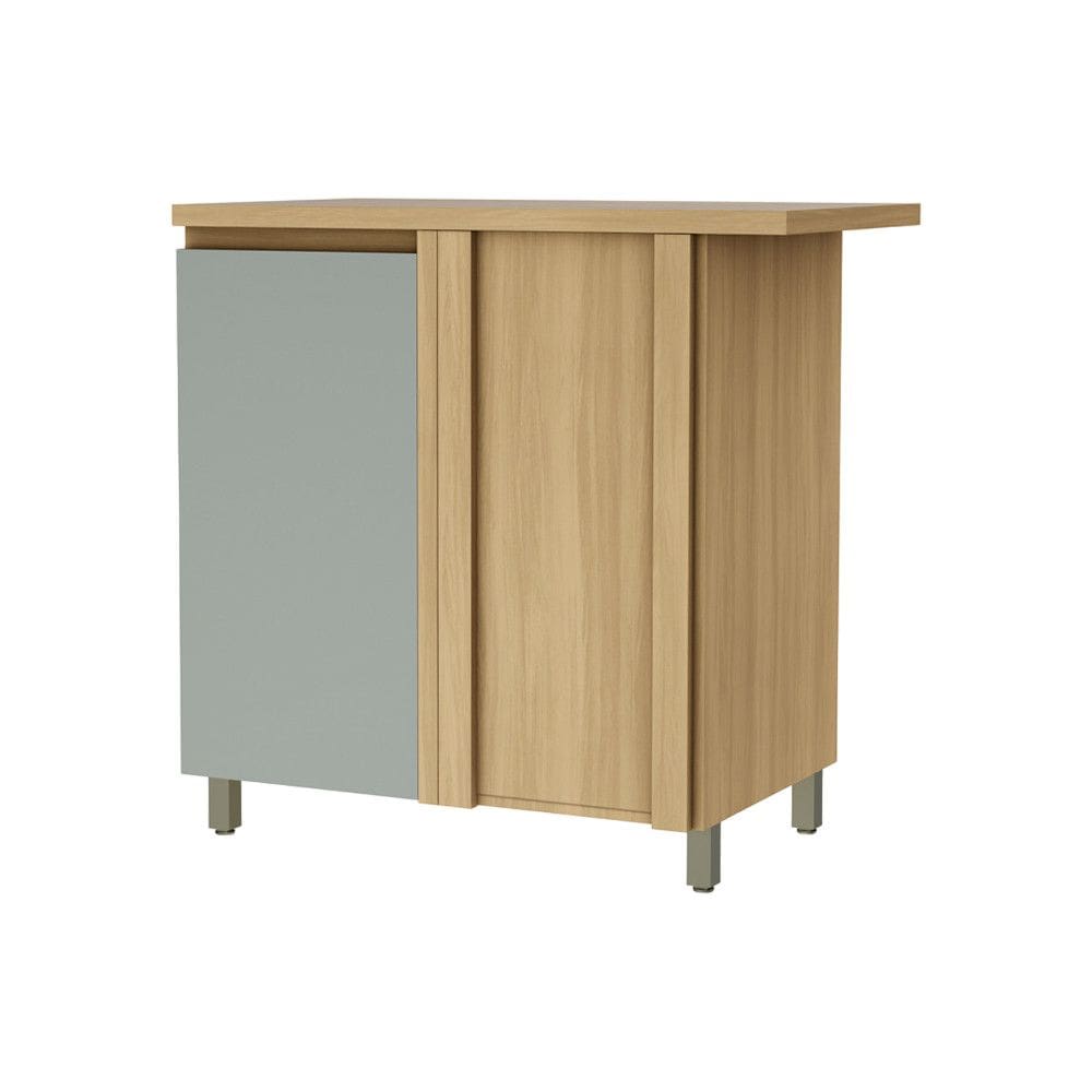 Balcão Canto 1 Porta Rainha 92X52cm 100 MDF