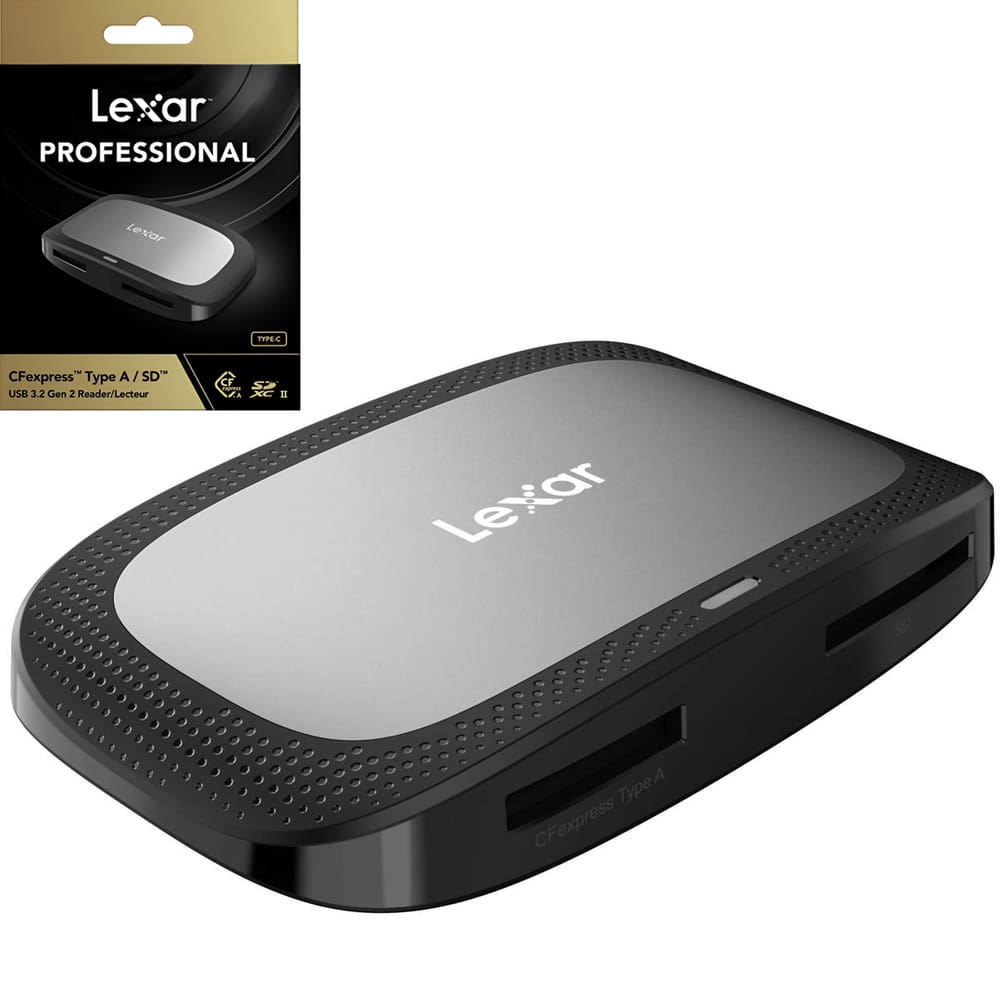 Leitor Lexar Professional CFexpress Type A e SDXC (USB-C 3.2 Gen 2)