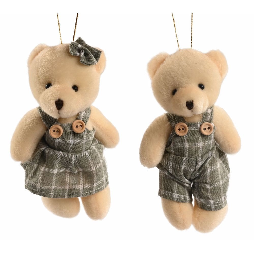 Enf Arv Urso Vel Canel 13cm Caramel