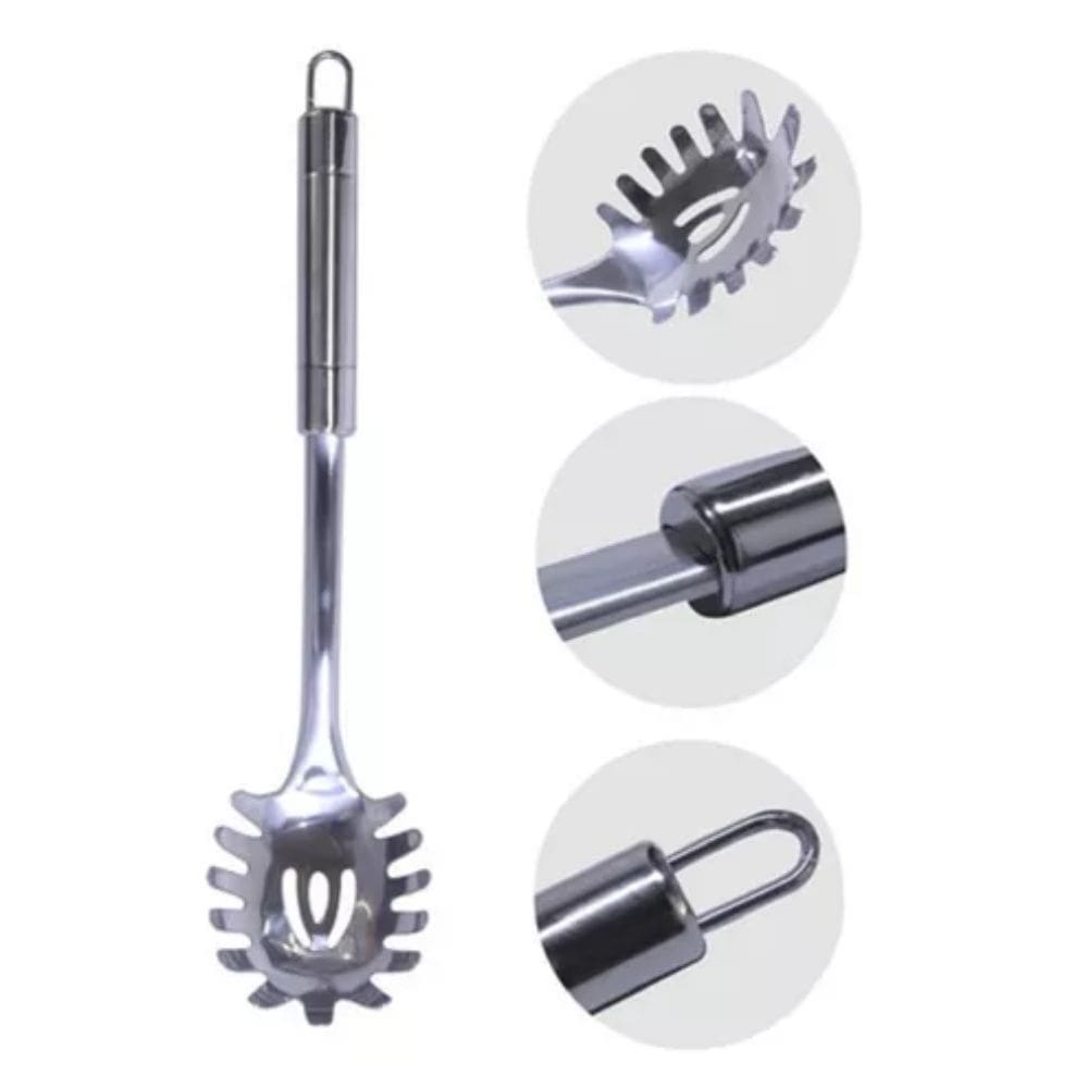 Kit 5 Colher Para Espagueti Inox Sf 29 Cm Uas058 Brasiterm