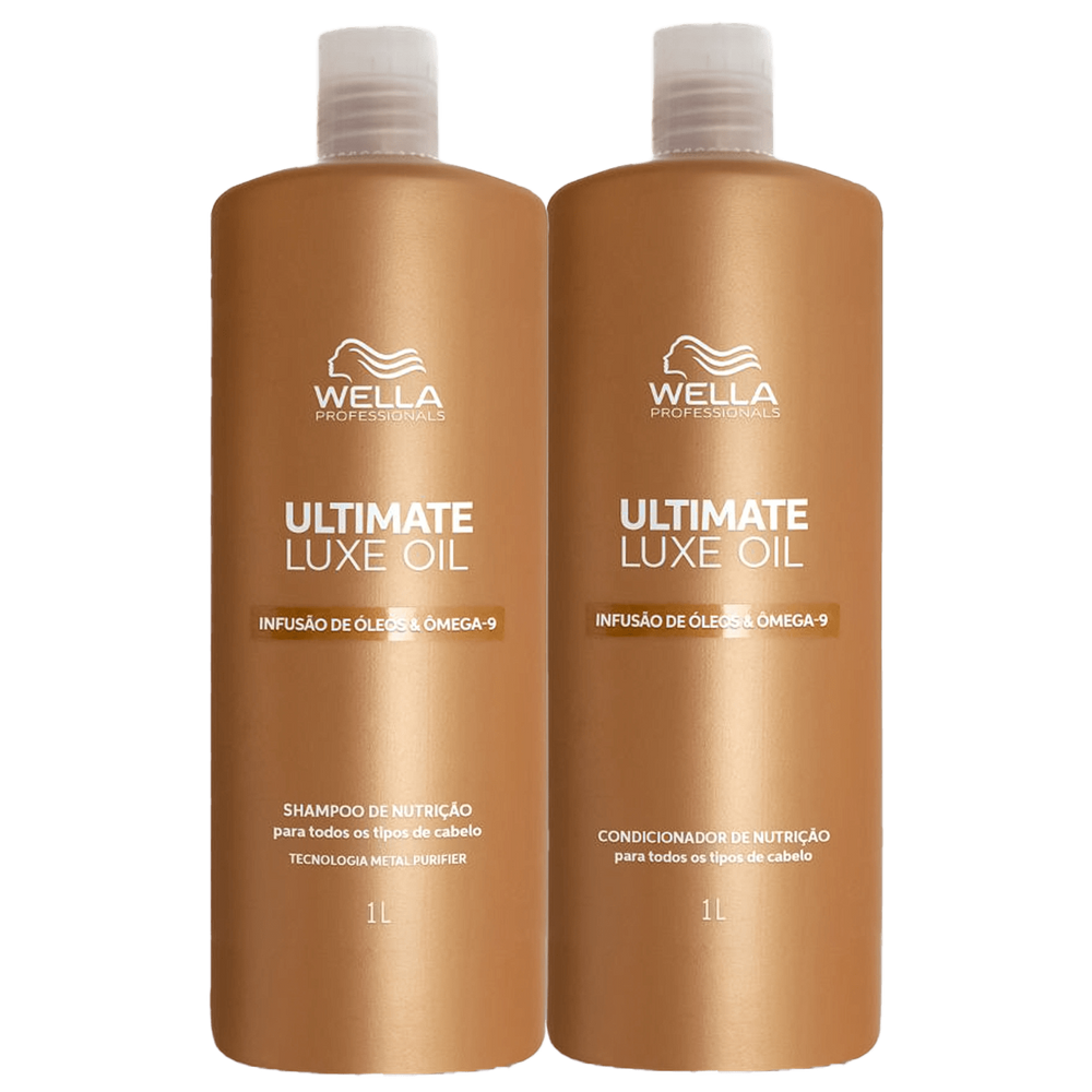 Kit Wella Professionals Ultimate Luxe Oil Salon Duo (2 Produtos)