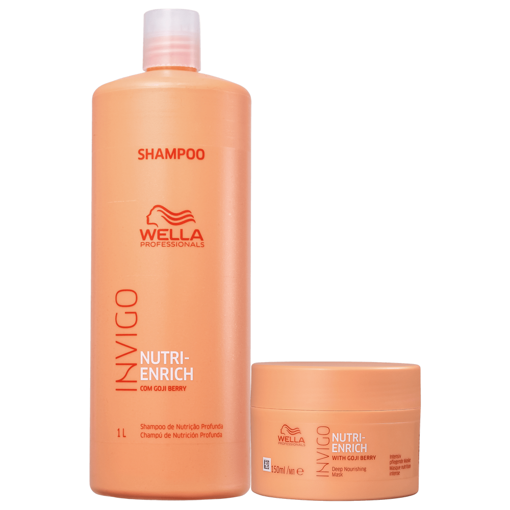 Kit Wella Professionals Invigo Nutri-Enrich Salon Duo Care (2 Produtos)